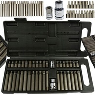 ZESTAW BITÓW NARZĘDZI KLUCZY IMBUS SPLINE TORX 40 EL BITY WALIZKA DO GARAŻU