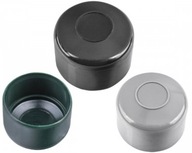 Nasadka zaślepka daszek szary na rurę słupek fi 45 mm - 10 szt