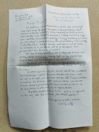 Wit Gruszka NIE ZABIJAJ List Autora do R. Giertycha Roman Giertych ORYGINAŁ