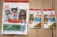 Hill´s Pet Nutrition karma sucha tuńczyk 300g + 2 saszetki - kocięta