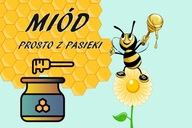 REKLAMA BANER MIÓD PROSTO Z PASIEKI 120X80