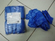 Ochraniacze na buty, foliowe, niebieskie - 100 szt.
