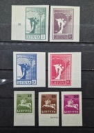 Litwa znaczki pocztowe 1993,Mi.511-13;516-17