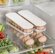 PODAJNIK NA JAJKA ORGANIZER DO KUCHNI LODÓWKI 12-14SZT | Oszczędza miejsce
