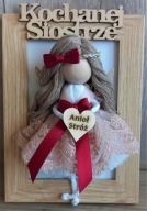 Anioł Stróż - makrama