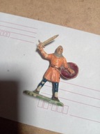 Stara Zabawka Żołnierzyk PRL rycerz Woj