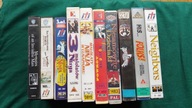 Zestaw kaset VHS Małolaty ninja 4 części, Power Rangers Neverending story 2