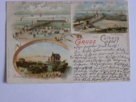 Kołobrzeg Kolberg rajd rowerowy dawna twierdza 1903 lit sec