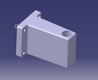 Uchwyt ścienny lampki