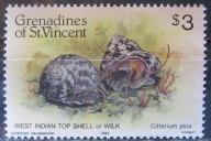 St. Vincent stary znaczek (1/4