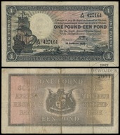BNG - AFRYKA POŁUDNIOWA 1 Funt 1936 A/54 # P84c # SOUTH AFRICA # RPA # VF-