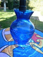 Stary Wazon kobaltowy butla
