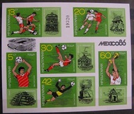 Bułgaria - Mi 3473/78zf B - Piłka nożna