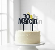 topper na tort dekoracja personalizacja WYBÓR KOLORÓW SAKSOFON!!!