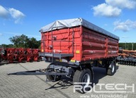 Przyczepa Rolnicza Paletowa 14T T739A Plandeka Gratis METAL-FACH od Ręki