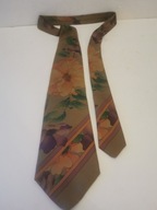 KRAWAT MĘSKI ELEGANCKI JEDWABNY LEONARDO PARIS ORYGINALNY