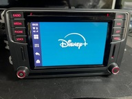 VW Radio Discovery PQ DAB Navigacja 5C0035680G + USB i wiązki