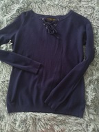 Cienko granatowy sweterek