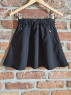 czarna spódnica z suwakami * CROPP
