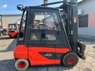 WÓZEK WIDŁOWY LINDE E30 ROK 2019 pozycjoner półkabina