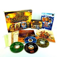 AGE OF EMPIRES 1+ 2 I II COLLECTOR'S EDITION PC BIG BOX ANGIELSKIE ENG