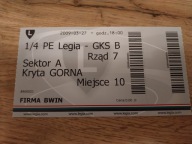 Legia Warszawa - GKS Bełchatów , 2009 rok , Puchar Polski