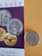 20 złotych 2009 65. rocznica Likwidacji Getta w Łodzi srebrna moneta
