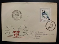 !! PTAKI - WĘGRY 1969 - KOPERTA - LIST - STAN BDB !!