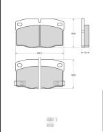 Klocki hamulcowe Opel Omega / Vectra - DaeWoo Aranos