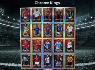 TOPPS PREMIER LEAGUE 2026 CHROME KING CAŁY ZESTAW 20 KART SAME LEGENDY!