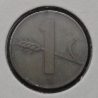 SZWAJCARIA [1378]*1 Rappen 1963*B Konfederacja Szwajcarska