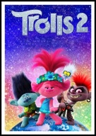 A2 PLAKAT OBRAZ, PLAKAT FILM BAJKA TROLLE 2 TROLLS 2 (2020)