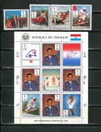 A50319) Olimpiada 92: Paraguay 4316 - 4320 KLB**