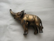 SŁOŃ SŁONIK przedwojenna FIGURKA SŁONIA CYNKAL