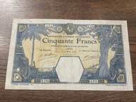 Francuska Afryka Zachodnia - 50 franków - 1929 - Dakar - rzadki