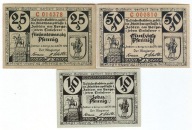 Banknoty zastepcze miasta - ZOBTEN - SOBOTKA - 1919 - Konto " C "