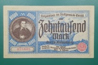 Banknot 10000 marek 1923 Wolne Miasto Gdańsk