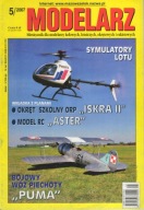 Modelarz 5/2007 ORP Iskra II, kutry torpedowe Dark, BWP Puma