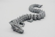 Ruchomy Smok 3D – Elastyczna Zabawka Antystresowa Fidget 38cm