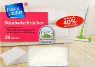 FLINK&SAUBER Ściereczki do kurzu 22 x 30 cm 28 szt.