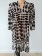 Sukienka w grochy Bodyflirt XS 34 oversize