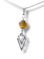 TYG14 Wisiorek/zawieszka kamienie TYGRYSIE OKO