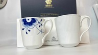 Royal Copenhagen 2 x kubek seria Historical Królewska porcelana zestaw !