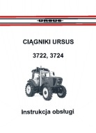 Ursus 3722, 3724 - instrukcja obsługi kołowych ciągników rolniczych