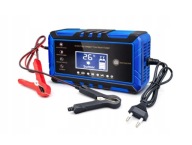 PROSTOWNIK SAMOCHODOWY 12V/24V 8A INTELIGENTNA ŁADOWARKA AKUMULATORA LCD