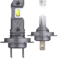 ŻARÓWKI SAMOCHODOWE LED H7 12V/24V 60W 6000K 6000LM HOMOLOGACJA +600% MOCY