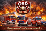 Magnes na lodówkę OSP ochotnicza straż pożarna