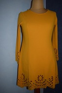 SHEIN PIĘKNA SUKIENKA Z ORYGINALNYM DOŁEM ASYMETRYCZNA_38/40