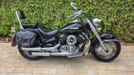 Yamaha Drag Star Yamaha XVS 1100 Drag Star piekny czarny ubrany Izbica Cho