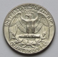 Ameryka-1/4 dolara Washington ,Denwer1964r -Ag ok.mennicza